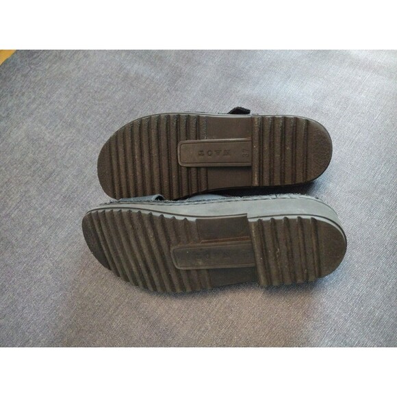 Naot Women's Navy Blue Adjustable Strap Sandal Slide Size 6 Made In Israel - Picture 5 of 6